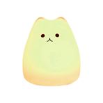 Imagen de Lámpara Veladora Gato Silicona Luz Led Multicolor USB