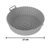 Imagen de Molde de silicona para freidora sin aceite-21x5,5cm.-3 color