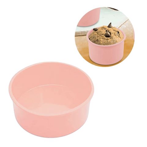 Imagen de Molde de silicona cilindrico torta-flan-budin-16,5x6cm.-3 co