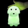 Imagen de Lampara veladora Perrito Silicona Luz Led Multicolor
