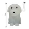 Imagen de Lampara veladora Perrito Silicona Luz Led Multicolor