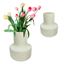 Imagen de Florero plastico 12x15cm. Blanco