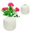 Imagen de Florero plastico 8,5x14cm. Blanco
