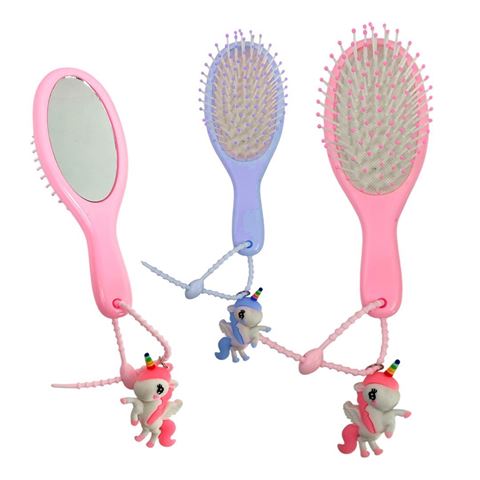 Imagen de Cepillo infantil con espejo Diseños Surtidos Unicornio