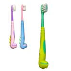 Imagen de Cepillo de dientes infantil en blister - C/U-15cm-4 colores
