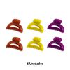 Imagen de Pinzas para cabello Ushas  x  6 unidades-  Surtidas