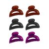 Imagen de Pinzas para cabello Ushas  x  6 unidades-  Surtidas