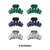 Imagen de Pinza para cabello Ushas x 6 unidades - Surtidas