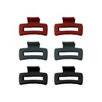 Imagen de Pinzas para cabello Ushas  x 6 unidades - Surtidas