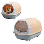 Imagen de Baño Cerrado Arenero Sanitario para Gatos Con Puerta y Pala