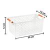 Imagen de Canasto Organizador Cesta plástica rectangular Con asas