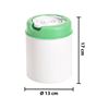 Imagen de Mini papelera con tapa a presión Multiuso para Hogar o Escritorio
