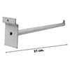 Imagen de Ménsula para estante panel ranurado 31cm -  USADO - Consultar Por Cantidad y Retiro