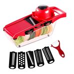 Imagen de Rallador+Rebanador de mesa multiuso con depósito