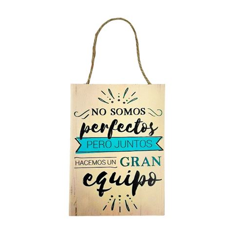 Imagen de Colgante Cartel decorativo con frases