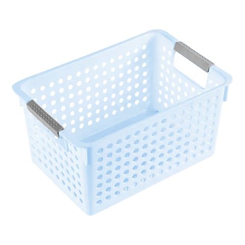 Imagen de Canasto organizador calado plástico con asas