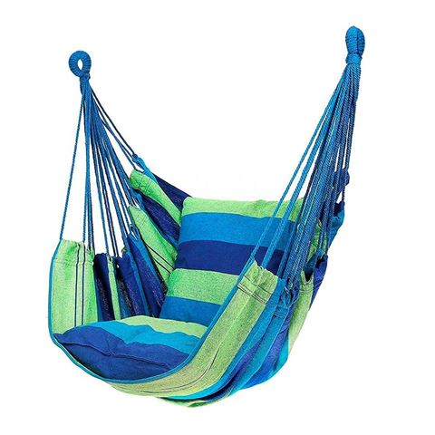 Imagen de Silla colgante Hamaca paraguaya - Sillón para colgar con Almohadón