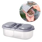 Imagen de Recipiente para alimentos con Divisiones y Tapas independientes