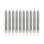 Imagen de Velas de cumpleaños torneadas con base x 10 unidades