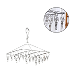 Imagen de Tendedero rectangular en metal  - 24 Palillos