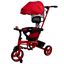 Imagen de Coche paseo triciclo con volante capota pedales canasto