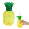 Imagen de Vaso Botella Diseño de Ananá Piña con sorbito