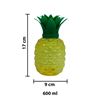 Imagen de Vaso Botella Diseño de Ananá Piña con sorbito