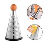 Imagen de Rallador manual -Acero inoxidable Cónico con asa en madera