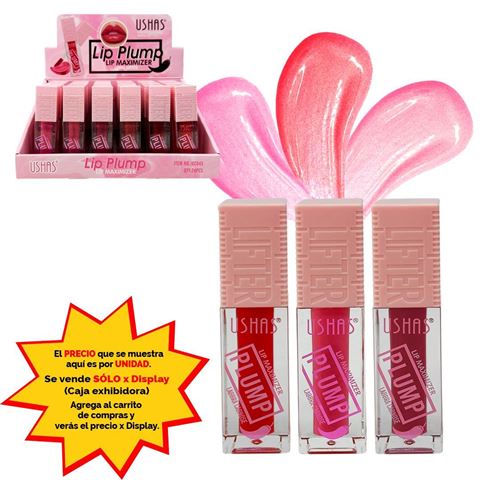Imagen de Labial Ushas maximizador con color-  045