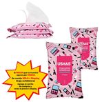 Imagen de Toallitas húmedas Ushas desmaquillantes x 10unid Alta calidad