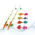 Imagen de Juego de pesca en blister- 2 cañas- 40cm.