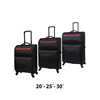 Imagen de Set x 3 Valijas De viaje Maletas En tela 4 ruedas 20"25"30"