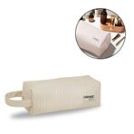 Imagen de Necesaire Ushas porta cosméticos con cierre simil cuero