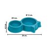 Imagen de Plato doble para mascotas - Comida y agua