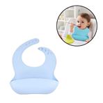 Imagen de Babero de silicona con bolsillo delantero - Ajustable