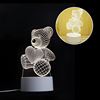 Imagen de Lámpara veladora luz led 3 D - Figuras decorativas