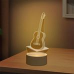 Imagen de Lámpara veladora luz led 3 D - Figuras decorativas
