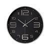 Imagen de Reloj de pared redondo plateado- 28,5cm.