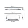 Imagen de Bowl de vidrio con tapa-17x8cm en caja