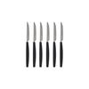 Imagen de Cuchillos acero inox.-2 colores X 6 pc-21,5cm