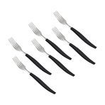 Imagen de Tenedores acero inox. -2 colores X 6 pc-20cm