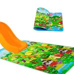 Imagen de Alfombra infantil antigolpes para bebes y niños doble diseño