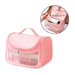 Imagen de Necesaire Ushas con cierre y asa-2 colores