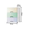 Imagen de Cajonera Organizador 3 cajones  - PVC