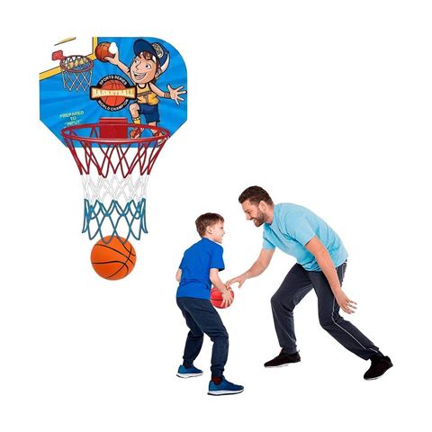 Imagen de Tablero de Basquetbol con pelota e inflador en bolsa- 14,5cm