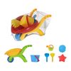 Imagen de Carretilla con accesorios de playa - Juguete playa 7piezas