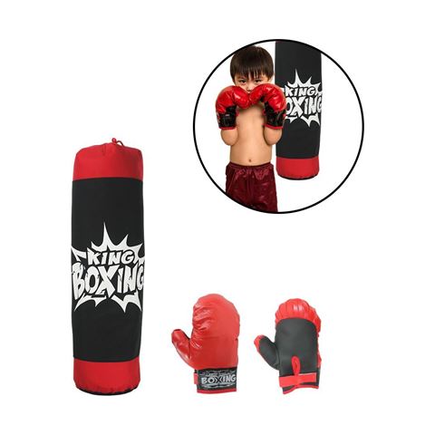 Imagen de Bolsa de boxeo con guantes  - Set de boxeo Infantil