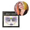 Imagen de Stickers gemas Piedritas Decoración Rostro -Fiesta Halloween Disfraz