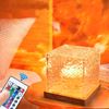 Imagen de Lampara cubo cristal con control remoto 16 colores-USB
