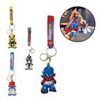 Imagen de Llavero - Diseño Robot con correa y aro  - Colores surtidos